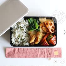 Japans direct mail one-person tableware easy to clean lunch box no paint Nakagawa seven one person food 01