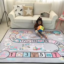 Four seasons childrens crawling mat Slow rebound baby game mat thickened baby climbing mat Living room mat Floor mat Bedroom