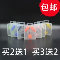 Diving nose plug nose clip set adult silicone swimming earplugs children professional ear waterproof bath equipment