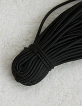 3mm round elastic band thick rubber band round rubber elastic line elastic drawstring accessories 100 meters to Buy promotion