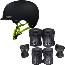 PROPRO roller skate skating helmet knee brace elbow brace wrist guard sleeve sportswear protection adult children men and women
