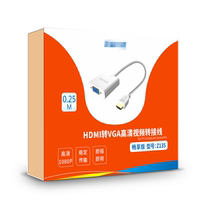HDMI to VGA HD video conversion line TV projector video adapter