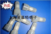 Pressure cap closed end terminal nylon press cap copper tube closed terminal terminal terminal wire cap Φ6(1000