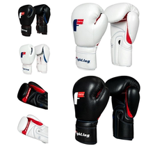 TITLE FIGHTING free man to shoulder Winning leather boxing Muay Thai gloves