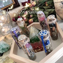 (High frequency lucky herbal bottle)Green Witch Reiki Magic Healing Love Money Amulet Almighty Wish