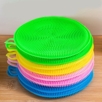 Silicone dishwashing cloth oil-free kitchen special pot washing brush dishwashing artifact cleaning brush scouring cloth dishwashing brush dishwashing cloth