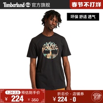 Timberland Timberland Official Men's Short Sleeve T-shirt Summer Outdoor Leisure Comfort Printing) A441R