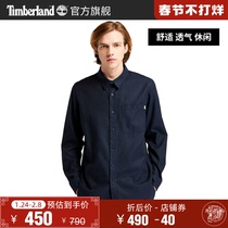 Timberland Timberland Official Men's Shirt Autumn New Outdoor Leisure Long Sleeve) A42U2