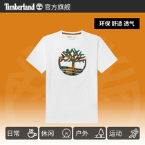 Timberland Tim Bailan official mens short sleeve T-shirt summer outdoor casual comfortable print) A441R