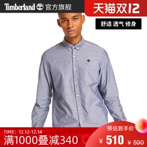 Timberland Tim Bailan official mens shirt 21 Autumn New slim Oxford long sleeve) A2BAQ