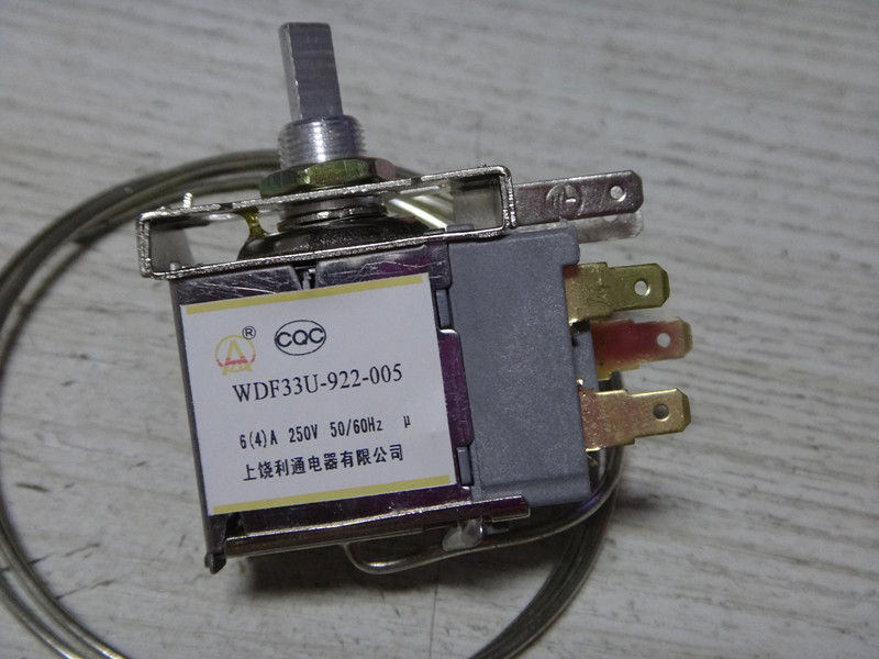 Refrigerator WDF33U-922-005 thermostat installed in the middle of the three-pin freezer temperature control 40cm-1.5 m