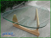 CL901 triangle Coffee Table-primary color Coffee Table tempered glass Nokou Yong Coffee Table thick 45mm