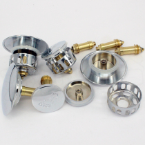  Creative bath drain pipe drain hole Bathtub plug Universal drain outlet Filter drain cover Wooden bucket