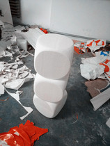 Rounded blank foam color dice dice flick can DIY add content multiple sizes resistant to drop particles