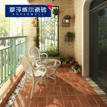 Lovewell pastoral Mediterranean antique brick Kitchen bathroom tile Toilet Balcony wall brick Long floor tile