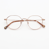 Pure titanium ultra-light wide-brimmed large frame retro myopia glasses frame glasses frame Korean glasses frame large frame