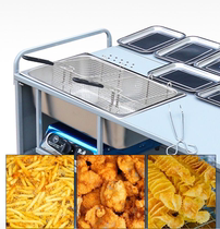 Square Malatang fast food car creative cake filling mobile car business car Mobile Car multi-functional snack commercial