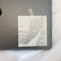 LuuJ English Book Page Nordic Ins Wind Card Extremely Simple Wall Decoration Lukewarm Wind Photo Wall Matching