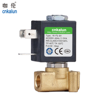 Factory direct KL-F2 two-position two-way copper body plastic body solenoid valve coffee machine special Curren