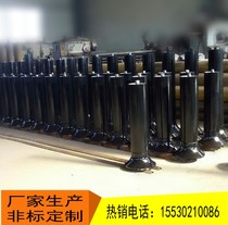 Hengcheng specializes in the production of conveyors up-adjusting roller cone-shaped support friction head roller rubber buffer roller Group