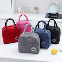 Cationic waterproof portable lunch insulation bag insulated lunch box bag insulated bag aluminum foil thickened ice bag Bento bag