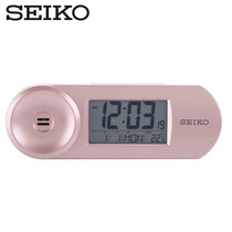 Japan SEIKO SEIKO LCD alarm clock creative fashion trend bedside anti snooze QHL067