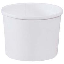 Soup Containers  12 oz White 500 Case 汤罐 34