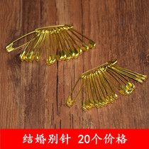 Wedding wedding wedding supplies new dowry paper pin insurance pin corsage wear props wedding supplies