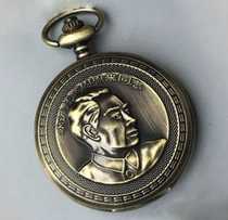 Mens retro pocket watch automatic mechanical watch hollow pure copper nostalgic vintage watch with chain old watch flip watch