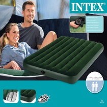 intex outdoor portable air bed double tent folding air bed simple single household inflatable mattress