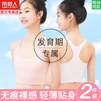 Girl underwear summer thin bra development period Girls Primary School students Childrens vest Junior High School High School students middle school children