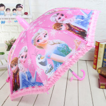 Childrens umbrella male and female Childrens umbrella Primary school Princess Kindergarten Baby clear Umbrella Automatic child school umbrella