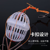 Big head fish cage hook water monster hook eagle claw fishing mine water monster explosion hook cage lantern silver carp fishing set