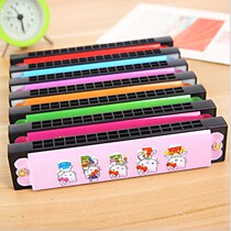 Childrens iron harmonica 16 holes early childhood primary school students playing musical instruments Music Toys mini mouth organ batch