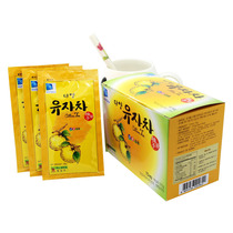 South Korea imported hot drink ocean honey grapefruit tea bag office leisure good drink fruit flavor 25gx15 box