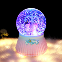 Love Tower Lovers Crystal Ball Music Boxes Glass Ball Prince Princess Send Girl Qixi Festival Birthday Gift
