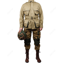 American M42 paratrooper conserved USA 101 82 Airborne Division airborne troops Normandy landings D-DAY Memorial