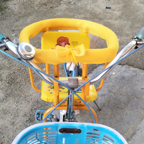 Bicycle child seat dual-use safety front seat Baby bike front hanging baby child rear