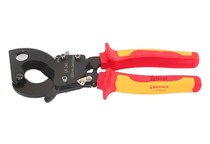 Insulated ratchet type cable cut S150003 S150004 10 inch 12 5 inch cable pliers steel shield tool