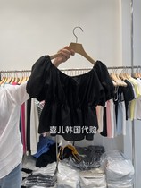 ANOTHERMUSE South Korea Dongdaemun 2022 summer new fashion thin and age-reducing short-sleeved T-shirt women