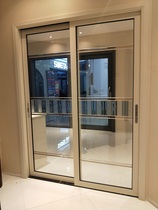 Panpan wooden door 82 golden arc warm white sliding door