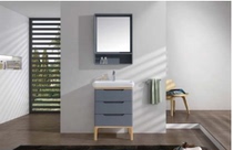  LONSI solid wood modern bathroom cabinet RS-8981