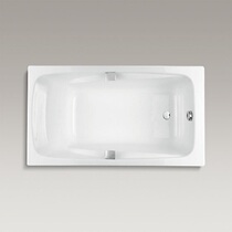 Home Kohler bathroom recessed tub K-18200T-GR-0