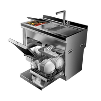 Martian integrated dishwasher sink high-end kitchen appliance all-in-one D7