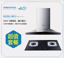 Boss Smoke Range Hood package European-style Cross-border range hood Large suction free washing 1 Level energy efficiency 4 2kw Great firepower
