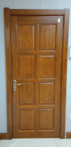 The Euleaf pure solid wood buffet is detached door