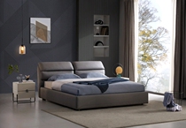 Gujia fabric bed BY B102) Technology cloth bed) Simple modern style bedroom) Light luxury style