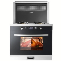 Integrated stove of L2 steam-roasting and integrally-integrated stove