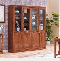 Guangming Furniture Jinding Series New Chinese Style 19 m Four Door Bookcase