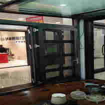 70 flat to open the door.